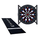 【セット商品】DARTSLIVE Home(ダーツライブホーム) & DARTSLIVE3 防炎ラベル付スローマット & DARTSLIVE Home LED L…