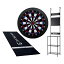 【セット商品】DARTSLIVE Home＆BLITZER ダーツスタンド BSD27-BK & DARTSLIVE3 スローマット