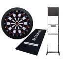 【セット商品】DARTSLIVE Home&ダーツスタンド SB-HV&DARTSLIVE 防炎ラベル付スローマット (ダーツ ボード)