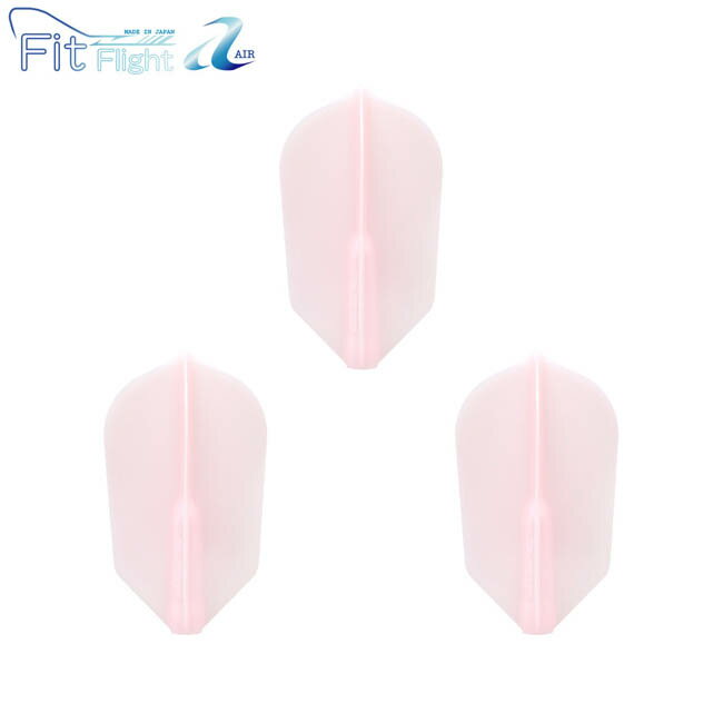 ■商品仕様 スペックデータ &nbsp; 形状 内容量 ：スーパースリム ：3個 ■商品説明 薄くて軽いFit Flight AIRシリーズ！ 通常のFit Flightに比べて羽の厚みを35％程度削減、重量も33％程度軽量化。 肉厚が薄くなることで「しなやかさ」が加わり耐久性も十分確保されています。 Fit Flightにはない高い透明度も魅力のひとつです。 ■ご注意　〜ご注文前に必ずご確認下さい〜 【仕様・付属品に関して】 ※こちらのフライトをお使い頂くには、専用のシャフト(FIT SHAFT)が必要です。 FIT SHAFT以外のシャフトにはお使い頂けませんので、ご注意ください。 ※一度ロックタイプのシャフトで使用したフライトは、シャフト挿入部が広がるためスピンタイプのシャフトに使用できません。 ※商品ページ掲載の商品仕様や、パッケージ・デザイン・付属品等は、予告無しに変更となる場合がございます。 予め、ご理解・ご了承の上、ご注文下さい。
