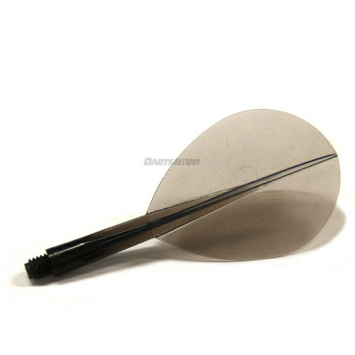 CONDORフライト クリアブラック ＜ショート ティアドロップ＞【コンドルフライト Flight SOFTDARTS ソフトダーツ【darts shop Countup（カウントアップ）】（ダーツ/楽天/通販）