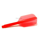 CONDORフライト クリアレッド <ミディアム スリム>【コンドルフライト Flight clear red SOFTDARTS ソフトダーツ【darts shop Countup(カウントアップ)】(ダーツ/楽天/通販)