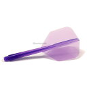 CONDORフライト クリアパープル <ロング スモール>【コンドルフライト Flight clear red SOFTDARTS ソフトダーツ【darts shop Countup(カウントアップ)】(ダーツ/楽天/通販)