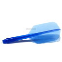 CONDORフライト クリアブルー ＜ミディアム スリム＞【コンドルフライト Flight clear bule SOFTDARTS ソフトダーツ（ダーツ/楽天/通販）