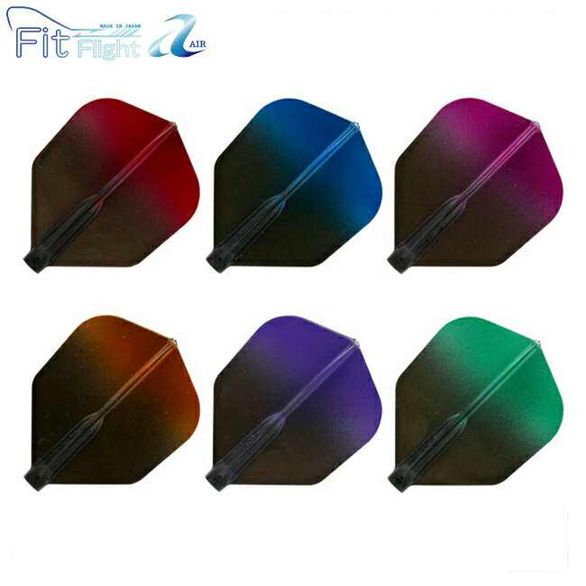 ケーフレックス シェイプ Wグラデーション K-FLEX SHAPE Double Color Gradation ダーツ フライト