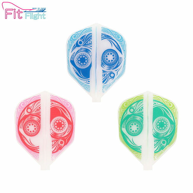 COSMO DARTS(コスモダーツ) Fit Flight(フィットフライト)×荏隈秀一 ver.2 シェイプ ナチュラル 荏隈秀..