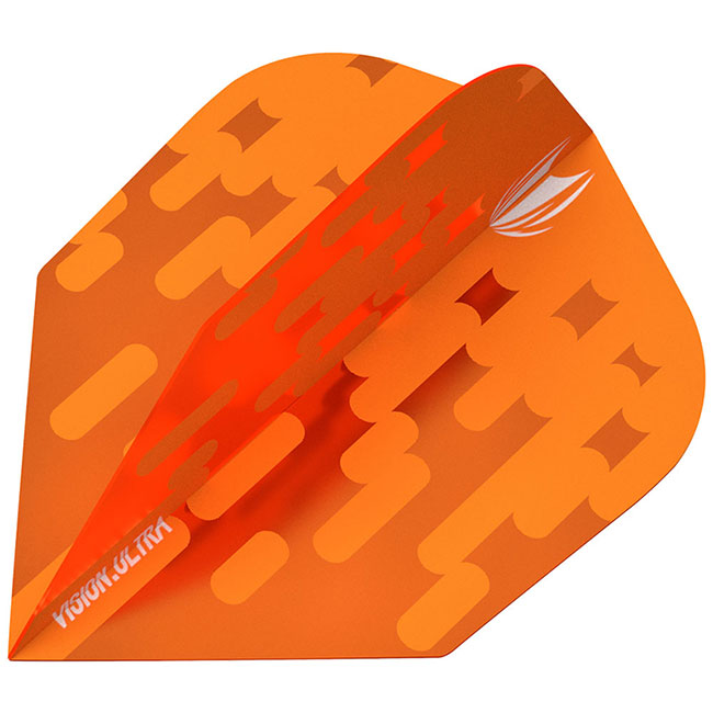 TARGET(ターゲット) VISION ULTRA ARCADE フライト TEN-X オレンジ ＜333810＞ (ダーツ フライト)