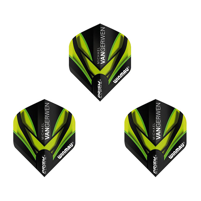 Winmau(ウィンモウ) Flight Prism Alpha MvG Extra Thick スタンダード ＜6915-145＞ マイケル・ヴァン・ガーウェン選手モデル　(ダーツ フライト)