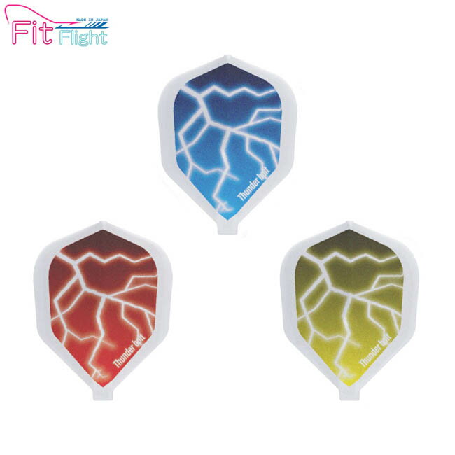 D.CRAFT(ディークラフト) Fit Flight(フィットフライト) サンダーボルト シェイプ ナチュラル　(ダーツ..