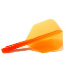 CONDORフライト クリアオレンジ <ショート スモール>コンドルフライト Flight ソフトダーツ ダーツ フライト コンドル ダーツ 羽 darts flight