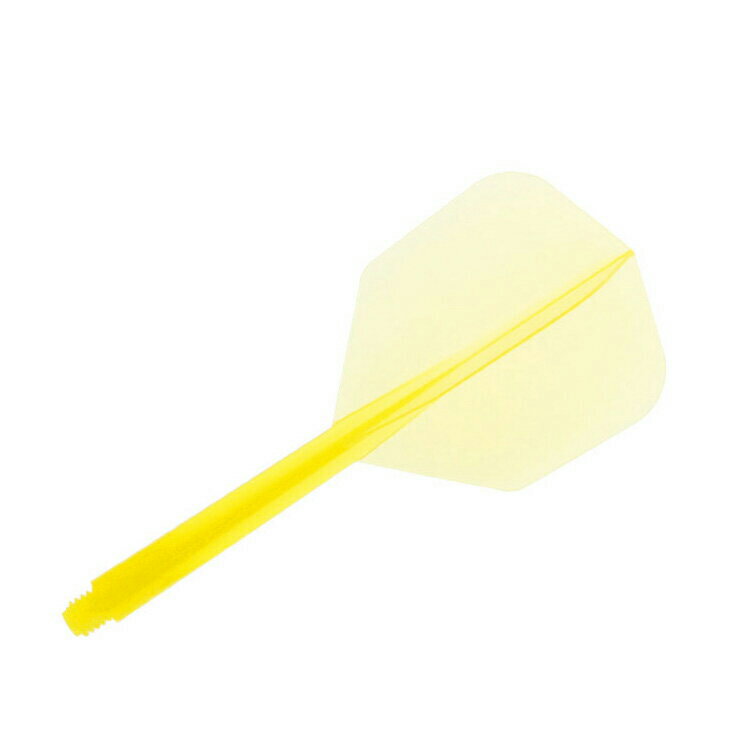 CONDORフライト クリアイエロー ＜ロング スモール＞コンドルフライト Flight ソフトダーツ ダーツ フ..