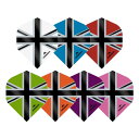 MISSION DARTS(ミッションダーツ) Alliance-X Union Jack Dart Flights スタンダード (ダーツ フライト)