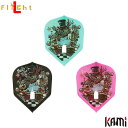 L-style(エルスタイル) L-Flight PRO KAMI(エルフライトプロ カミ) 東沢憲 ver.3 シェイプ Mix 東沢憲選手モデル (ダーツ ...