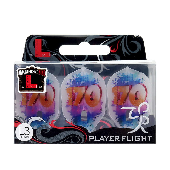 L-style(���륹������) L-Flight PRO(����ե饤�� �ץ�) Fallon Sherrock ver.4 170 �������� ���ꥢ�ۥ磻�� �ե����󡦥��㡼���å������ǥ롡(������ �ե饤��)