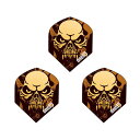 One80(ワンエイティ) Skull Flights(スカルフライト) スタンダード <8991> (ダーツ フライト)