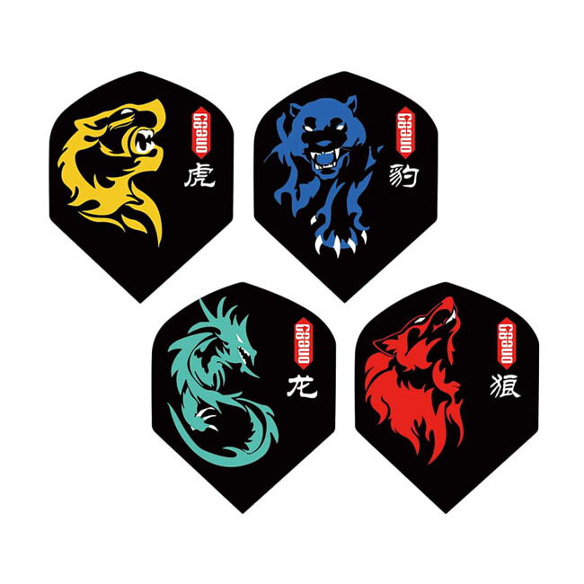 One80(ワンエイティ) Animal Kingdom Flights(アニマルキングダムフライト) スタンダード ブラック　(..