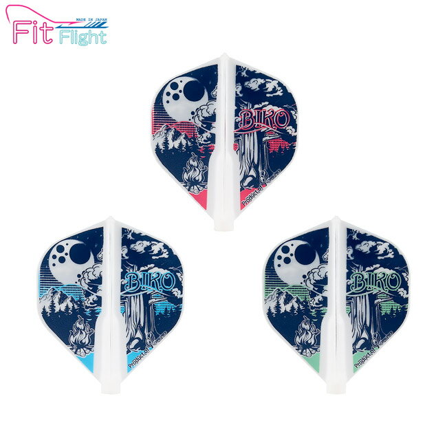 COSMO DARTS(コスモダーツ) Fit Flight(フィットフライト) × Jacques Labre ver.3 スタンダード ホワイト ジャック・ラブレ選手モデル　(ダーツ フライト)