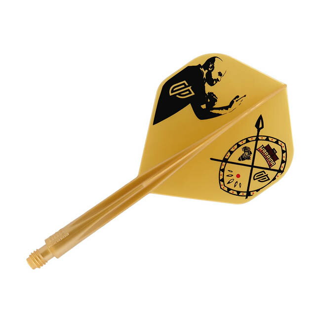 TRiNiDAD(トリニダード) CONDOR AXE(コンドルアックス) AFRICAN WARRIOR Inspiration4 スタンダード ゴールド デヴォン・ピーターセン選手モデル　(ダーツ フライト)