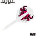 TRiNiDAD(トリニダード) CONDOR AXE(コンドルアックス) AUSSIE BULL スモール クリア メル・カミング選手モデル (ダーツ フライト) ロング