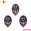 L-style(エルスタイル) L-Flight PRO(エルフライト プロ) 金子憲太 ver.2 ティアドロップ MIX 金子憲太選手モデル (ダーツ フラ...