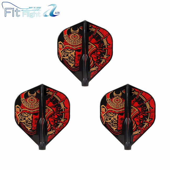 COSMO DARTS(�����������) Fit Flight��AIR��(�ե��åȥե饤�� ������) Printed Series Samurai Skull A...