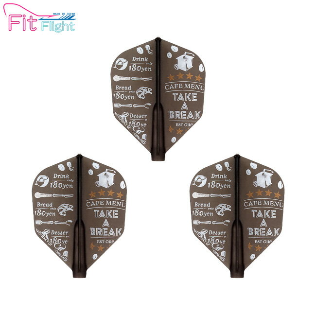 COSMO DARTS(コスモダーツ) Fit Flight(フィットフライト) × 星野理絵 ver.7 シェイプ ブラック 星野理..