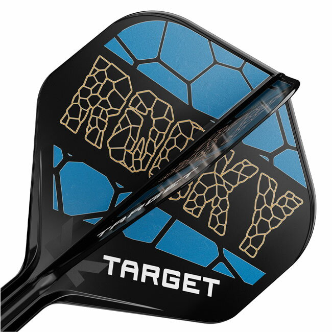 TARGET(ターゲット) JOSH ROCK K-FLEX スタンダード ブラック ジョシュ・ロック選手モデル　(ダーツ フライト) 3