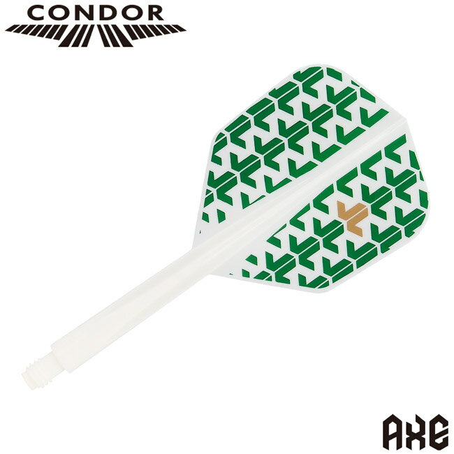 TRiNiDAD(トリニダード) CONDOR AXE(コンドルアックス) JL スモール ホワイト ジェームズ・ロー選手モデル (ダーツ フライト)