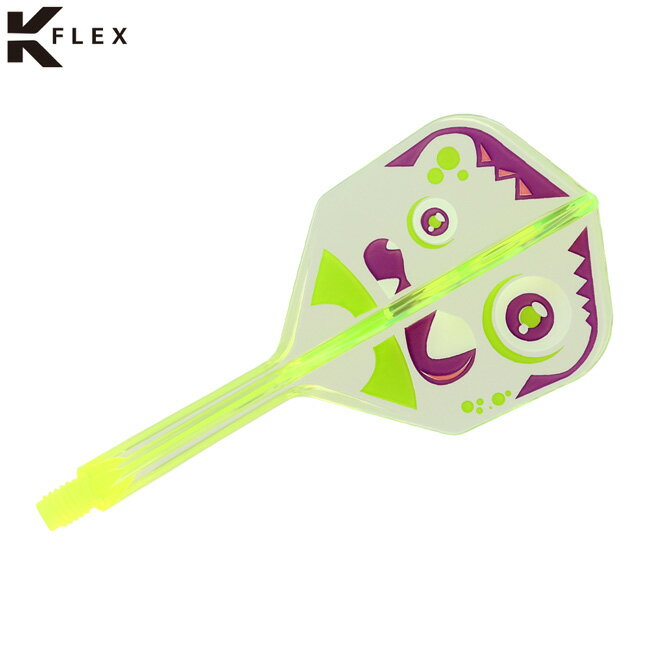 Rakuten - TARGET(ターゲット) XENO K-FLEX シェイプ ネオンイエロー 酒井素選手モデル　(ダーツ フライト)