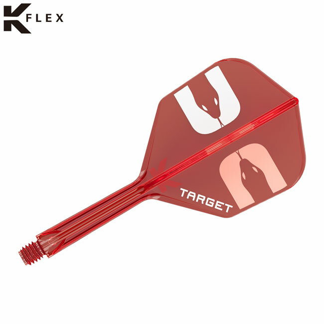 樂天商城 - TARGET(ターゲット) THE ASP K-FLEX シェイプ レッド ネイサン・アスピナル選手モデル　(ダーツ フライト)