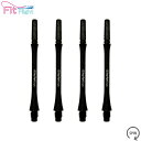 Fit Shaft Carbon スリムスピン Cブラック ＜7＞フィットシャフト カーボンSlim Spin Black COSMODARTS コスモ ソフトダーツ ダーツシャフト カーボンシャフト カーボン その1