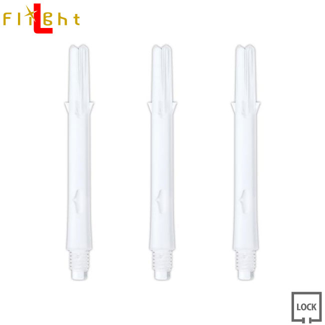 L-SHaft Lock ストレート クリア ＜L330＞エルシャフト ロック Straight Clear Lシャフト ハウスダーツ ダーツ シャフト darts shaft