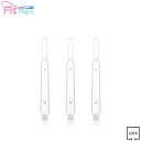 Fit Shaft GEAR ノーマルロック クリア <サイズ5>【フィットシャフト専用 GEAR Nomal Lock Clear COSMODARTS コスモ フィットシャフトギア 【カウントアップ(darts shop Countup)】(ダ-ツ/楽天)