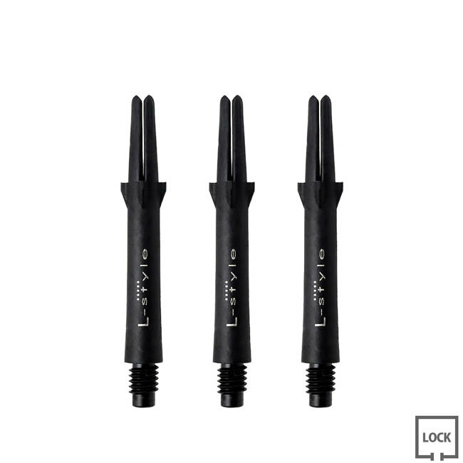 L-Shaft CARBON LOCK ストレート ＜260＞【Lシャフト カーボン ロック ソフトダーツ