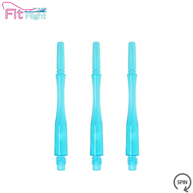 Fit Shaft GEAR ハイブリッドスピンタイプ ブルー ＜6＞【COSMODARTS フィットシャフトギア ソフトダーツ