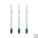 JOKERDRIVER 零-ZERO-GradationSHAFT <クリア 強化タイプ>41.5mm(XXL)<グリーン>【ジョーカードライバー ゼロ シャフト プラクティス グラデーション ソフトダーツ SOFTDARTS