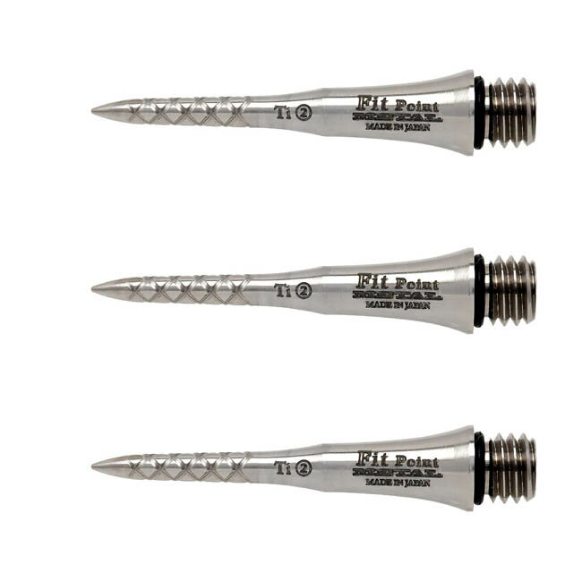 Fit Point METAL CONVERSION POINT チタニウム ＜-2- Spiral 25mm＞Fit Point メタル コンバージョンポ..