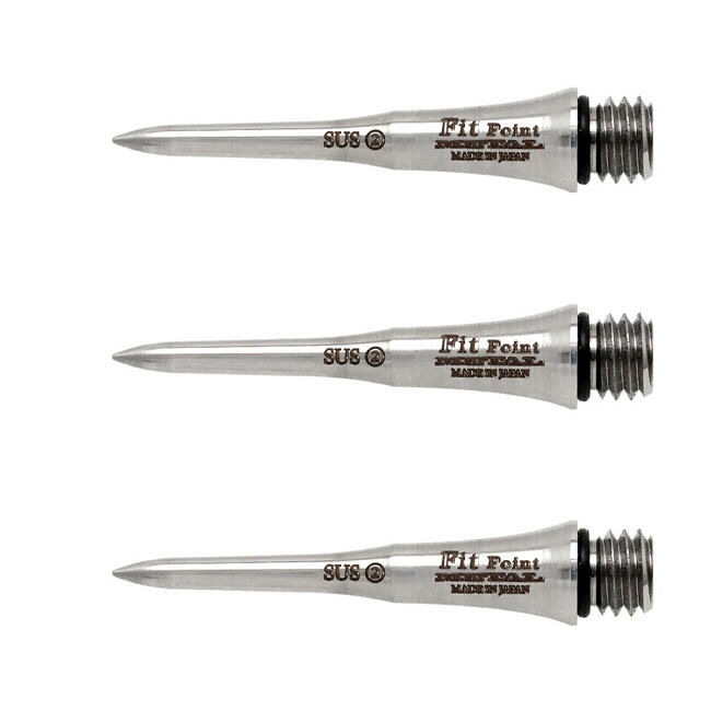 楽天ダーツ専門店 カウントアップFit Point METAL CONVERSION POINT ステンレス ＜-2- Solid 25mm＞ダーツ Fit Point メタル コンバージョンポイント ハードダーツ darts