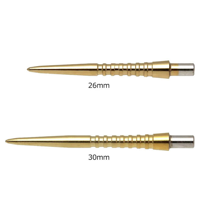 ダーツ専門店 カウントアップのTARGET STORM POINT ＜GROOVED GOLD＞【ターゲット ストームポイント グルーブ ゴールド｜アングル2