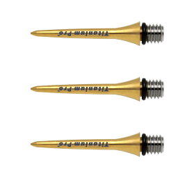 TARGET Titanium Conversion Point 26mm Gold ＜109920＞【ターゲット コンバージョン ポイント ゴールド ソフトダーツ