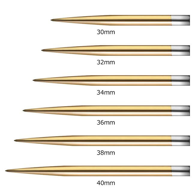 MISSION DARTS(ミッションダーツ) Glide Dart Points ゴールド　(ダーツ スティー...