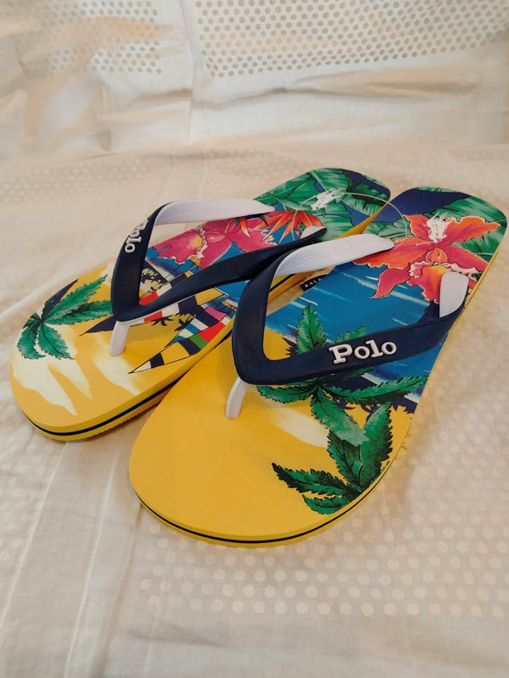 ポロ ラルフローレン ビーチサンダル イエロー Polo Ralph Lauren サンダル