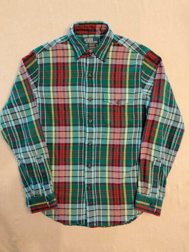 ポロ ラルフローレン シャツ ネルシャツ ワークシャツ Polo Ralph Lauren グリーン チェック ポロ ラルフローレン シャツ ネルシャツ ワークシャツ Polo Ralph Lauren グリーン チェック
