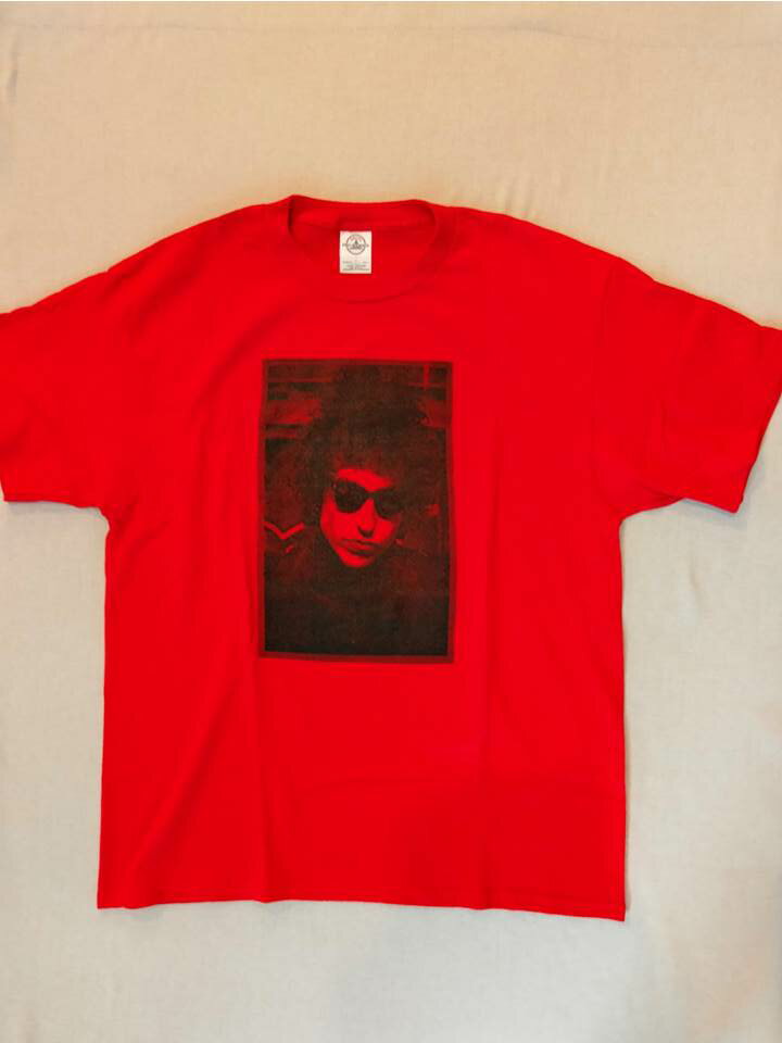 Rakuten - バンドTシャツ ロックTシャツ ボブ・ディラン Bob Dylan Tシャツ 1966 L レッド（アメリカ輸入USED品）