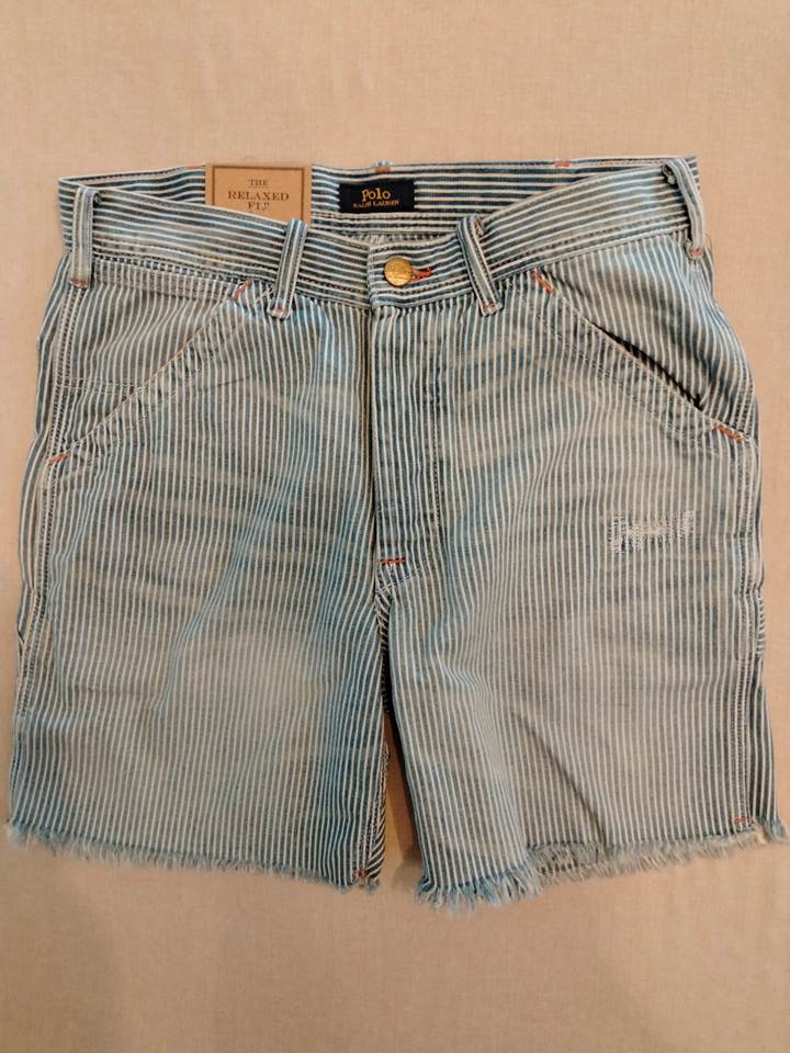 ポロ ラルフローレン ショーツ ヒッコリーストライプ デニム ショートパンツ Polo Ralph Lauren パンツ ジーンズ