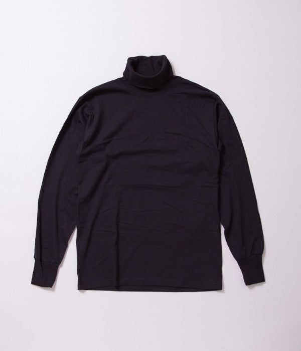 LIFE WEAR "TURTLE NECK LONG SLEEVE TEE"(BLACK)