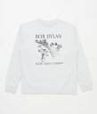 BLUESCENTRIC 'BOBDYLAN SLOW TRAIN COMING SWEAT' L/S TEE'(GREY HEATHER)