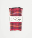FINE AND DANDY 'POCKET SQUARES'(RED/ORANGE CHECK)