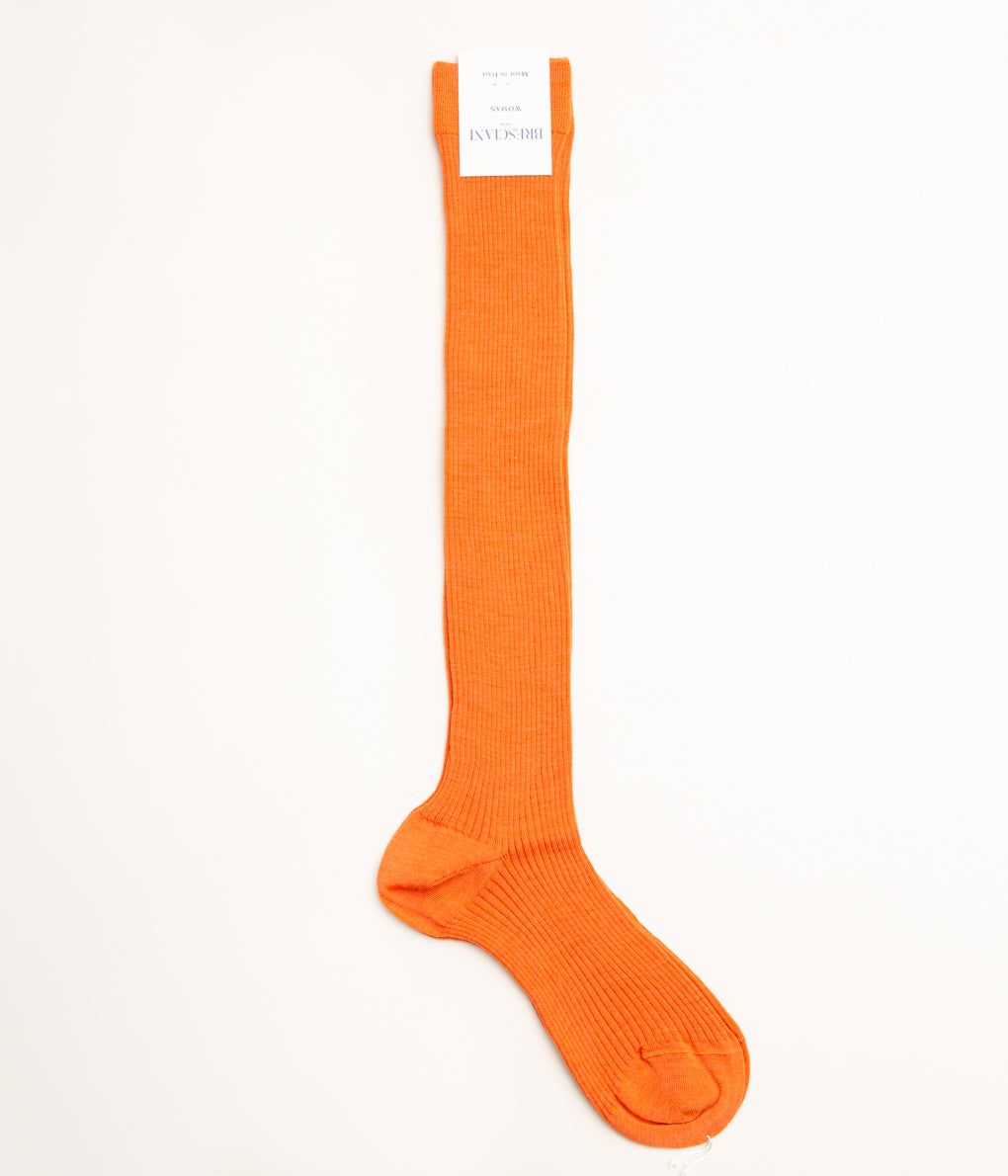 BRESCIANI 'THIN RIB LONG'(ORANGE)