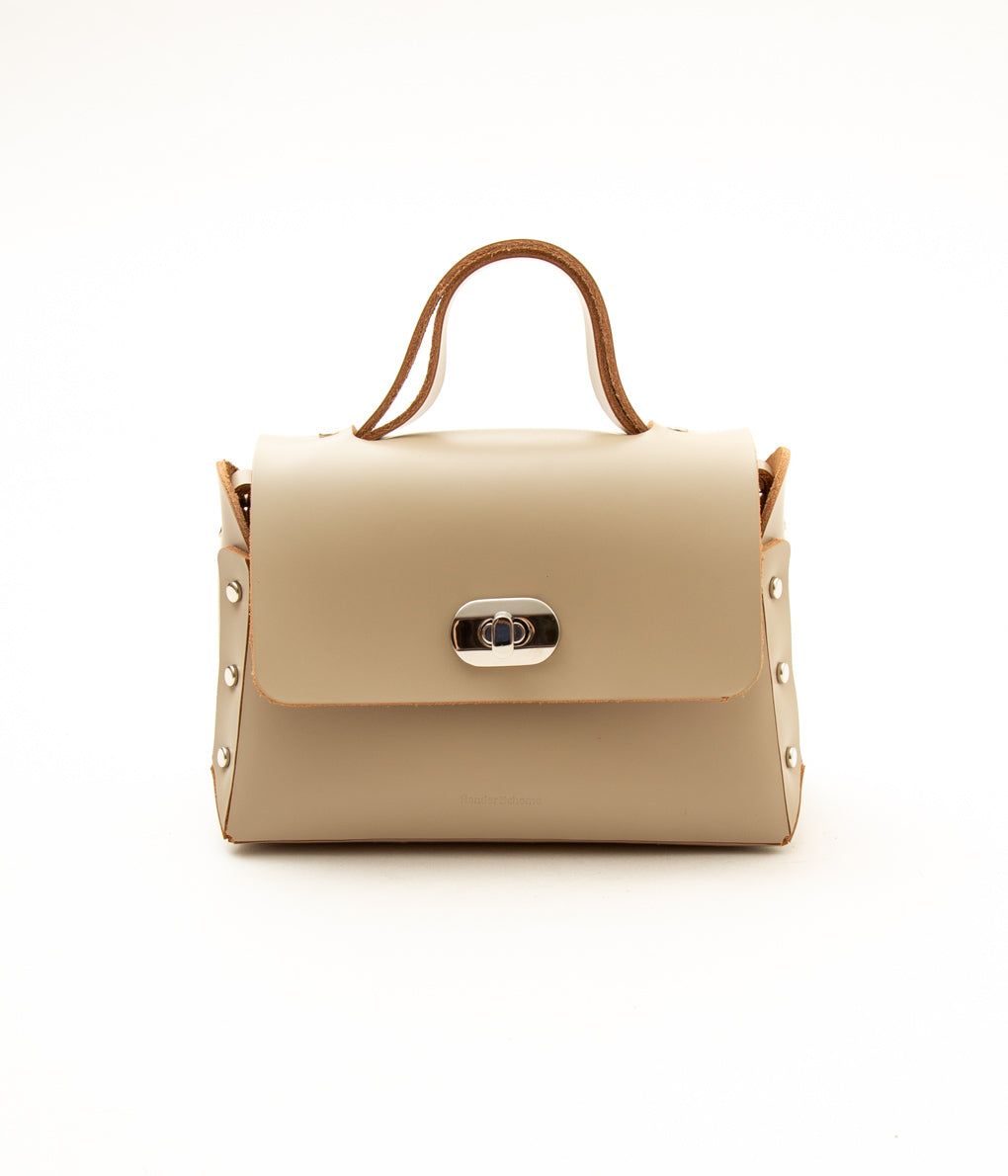 HENDER SCHEME 'ASSEMBLE HAND BAG FLAP S'(BEIGE)